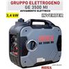 Mosa GENERATORE DI CORRENTE INVERTER PORTATILE MOSA GE 3500 MI 3,4KW SILENZIATO