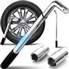 CHIAVE SVITA E AVVITA BULLONI TELESCOPICA SMONTARUOTE AUTO CAMPER 17-19-21-23 mm