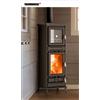 Thermorossi STUFA legna con FORNO THERMOROSSI ANNA EVO6 EASY mod 2026 5 stelle CHIEDI SCONTO