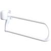 KDESIGN MANIGLIONE DA MURO RIBALTABILE IN ACCIAIO BIANCO CM 80 PER DISABILI ITA