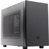 iTek Case Mini Tower EVOKE Mini Tower Nero con supporto per schede fino a 24,5 c