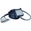 QUIK LOK - BOX/604-10K Stage Box 8 IN 4 OUT 10 mtSerie di Stage Box Made in China. Dispositivo audio 8 Input / 4 Output XLR bilanciati, con cavo da 10 m di lunghezza