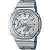 Casio G-Shock Metal (44,4 Mm) Quadrante Ibrido Argento / Bracciale