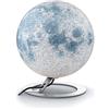 Tecnodidattica - Mappamondo National Geographic Luna | Cartografia Lunare | Luminoso e girevole | Base in alluminio | Design Studio Tools | Diametro 30 cm