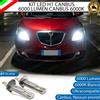 ESL KIT LED H1 PER LANCIA YPSILON 843 CON FARI LENTICOLARI ABBAGLIANTI 6000 LUMEN