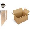 DPdantepellacani 1/3/5/10/15 Scatole in cartone Doppia Onda rinforzato 40x30x30 Trasloco Imballo