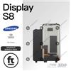 SAMSUNG DISPLAY S8 G950 ORIGINALE SERVICE NO FRAME TOUCH SCREEN SCHERMO