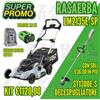 Ego Rasaerba LM 2135E-SP EGO POWER - Batteria 7,5AH,carica rapido e decespugliatore