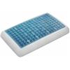 Technogel Cuscino, Cotone, Bianco, 66x40x7cm