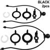 Set arpa lampada resistente 10 pollici con staffa rimovibile per varie lampade