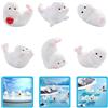 6 Pcs Figurine Miniatura Resina Giocattoli Di Creature Marine Per Bambini