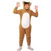 A2Z 4 Kids® Bambini Unisex Soffice Morbido Animale Leone A2Z Tuta one piece Libro Del Mondo