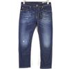 Diesel Jeans Diesel Waykee R7NA8 Uomo W28 L30 Dritti Strappati Blu Stretch I