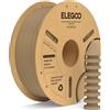 ELEGOO Filamento PLA+ 1.75mm Colore del Legno 1KG, Filamento PLA Plus per Stampa