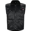 Planam 339044 Gletscher Gilet pilota, Nero, 339060