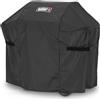 Weber Copertura per BBQ premium per serie Spirit & Spirit II 200, traspirante, resistente ai raggi UV e all'acqua, con chiusura in velcro per fissaggio - Nero (7182)