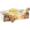 DRW Incenso Bastone Aroma Mirra Bastone 25 cm Myrrh (120 unità) + Stampino San Pancracio