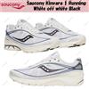 Saucony Kinvara 1 Running Bianco sporco Nero Taglia Uomo