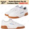 Reebok Scarpe Reebok Workout Plus OG bianche 100221757 taglia uomo