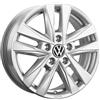 Volkswagen Cerchio in Lega Brest, Alluminio/Magnesio/Silicio, Brillantsilber, 6,5J x 17, PCD 120/5, ET 60mm, Per Veicoli Ibridi