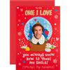 Hallmark Biglietto di Natale per la persona che amo Fun Warner Bros Elf D