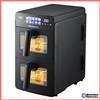 Melchioni Friggitrice ad Aria 10 Litri Air Fryer Melchioni Family Giulia Doppio Cestello