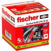 Fischer DuoSeal 8 x 48 Tasselli Sigillanti con Vite Inox A2 per Ambienti Um ZxOt