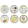 Excelsa Set 6 piatti pizza Mordillo ceramica assortito d. 30