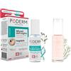 PODERM - 2 PRODOTTI - MICOSI DELLE UNGHIE TRATTAMENTO 2 in 1 | Smalto colorato Rosa cipria TEA TREE | BIO | Trattamento professionale mani/piedi | Facile e rapido | Swiss Made