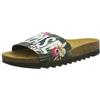 The White Brand Bio Beach Jungle - Sandali Punta Aperta Uomo, Multicolore (Jungle Jungle), 44 EU