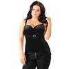 Cottelli Collection Plus - Corsetto di velluto, 95D/2XL