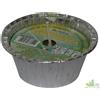 55 PEZZI CERI CITRONELLA CANDELA VASCHETTA ALLUMINIO CM8,5 H4CM ESTERNO ZANZARE