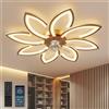 Does not apply 90 Cm Lampadario Ventilatore Da Soffitto Con Telecomando Led Dimmerabile Pale Da