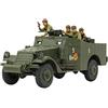 Tamiya Serie miniatura militare Tamiya 1/35 n. 363 M3A1 Scout Car modello in plastic...