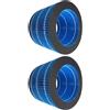 Trade-Shop - 2 filtri aria/filtro rotondo compatibile con Philips HU3918, (p1F)