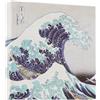 Grupo Erik Album Fotografico 16x16 cm La Grande Onda Kanagawa | 22 Pagine | Album Foto, Autoadesivo, Copertina Rigida, Personalizzabile, Spazio per Note e Commenti