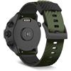 SeaFicco 24mm Cinturini in Silicone Compatibile con Suunto 7 /Suunto 9 /Suunto 9