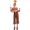 Disguise Costume ufficiale di Ansia di Inside Out per adulti, per Halloween, con tuta e copricapo