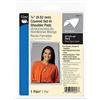 Dritz, In Schiuma poliuretanica Polyfoam, 3/8 in-Set con W/Hook And Loop Tape Shoulder Pads-Bianco