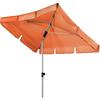 Doppler Ombrellone da giardino Active Auto Tilt 180x120 cm, quadrato - comodo sistema automatico scorrevole, regolabile in altezza, protezione UV SPF 50+, poliestere resistente alle intemperie