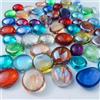 RAMTRIO Glasnuggets Premium Pepite in vetro colorato 250 g pietre decorative da cir