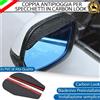 ESL COPPIA DEFLETTORI PARAPIOGGIA ANTIPIOGGIA SPECCHIETTI PER DR AUTOMOBILES DR-4