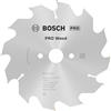 Bosch 2608641169 Lama Optiline Wood per Sega Circolare da Legno, 150 x 20/16 x 2,4 mm, 12 Denti