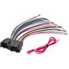 NuIth Radio Wiring Adapter for Select Chevy 07-13 Express/Impala/Silverado/Sierra/, GMC 04-17 Savana/Yukon, Pontiac 07-09 Trent/G5/Solstice Car Stereo Wire Cable Plug Non-Amplified System