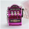 Portachiavi giocattolo mini slot machine Ciondolo divertente per slot
