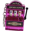 Mini slot machine giocattolo frutta slot ciondolo per uomini bambini ragazze