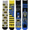 A2Z 4 Kids Calzini da Uomo Confezione Di 4 Batman Caviglia Licenza Ufficiale Morbido Scarpe