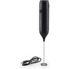 Salter Montalatte ricaricabile, portatile, USB, nero | Uso con un pulsante, frusta acciaio inox, senza fili e compatto, impugnatura ergonomica, per latte, cappuccino, cioccolata