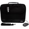 Nilox Borsa PC Portatile Notebag 15.6" PRO2 - Porta PC con Mouse USB 1200 Dpi Co