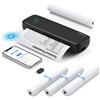 Bisofice L81 Stampante Termica Portatile A4, Stampante Bluetooth Senza Inchiostr